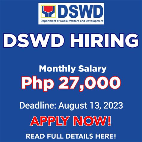 dswd caraga hiring 2023|September .